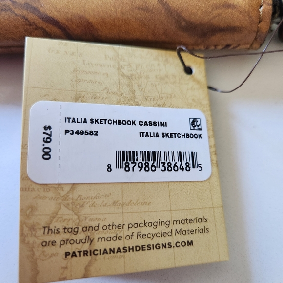 Patricia Nash Leather Wristlet - Picture 3 of 8